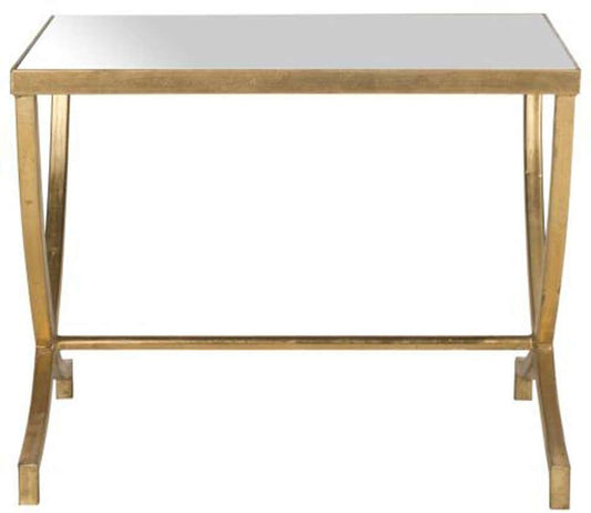 Safavieh - Maureen Accent Table - Gold - Mirror - FOX2537A view 1