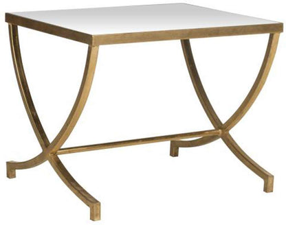 Safavieh - Maureen Accent Table - Gold - Mirror - FOX2537A veiw 2