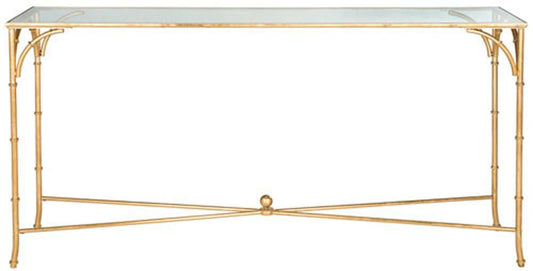 Safavieh - Maurice Console - Gold - Clear - FOX2544A veiw 1