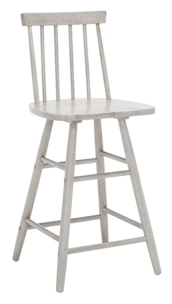 Safavieh - May Wood Counter Stool - Grey - BST1405B veiw 3
