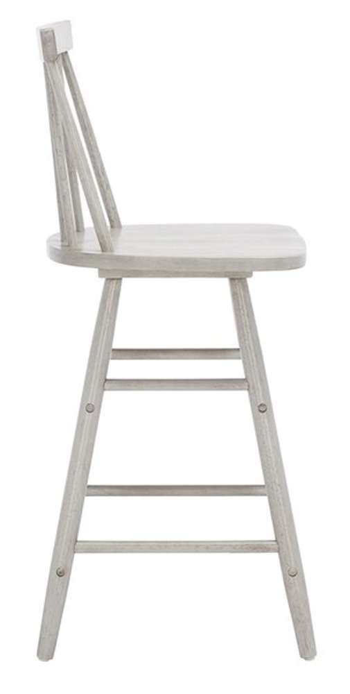 Safavieh - May Wood Counter Stool - Grey - BST1405B veiw 4