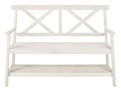 Safavieh - Mayer 2 Seat Bench - White - PAT6744B veiw 2