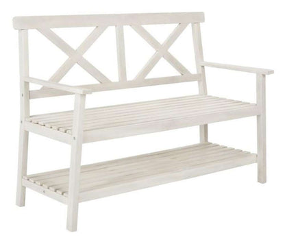 Safavieh - Mayer 2 Seat Bench - White - PAT6744B veiw 4