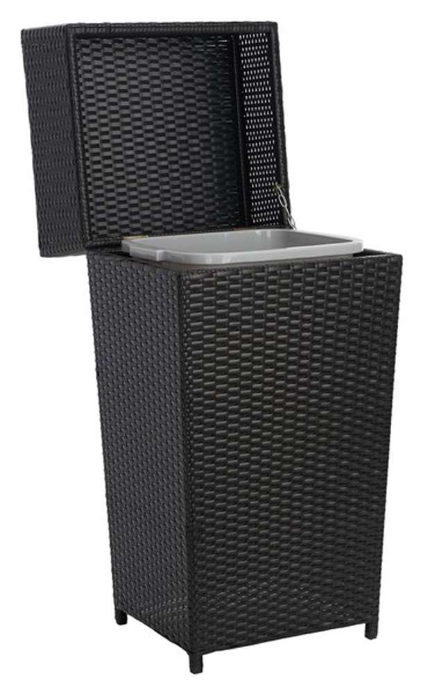 Safavieh - Mazeli Trash Bin - Black - PAT7512A veiw 4