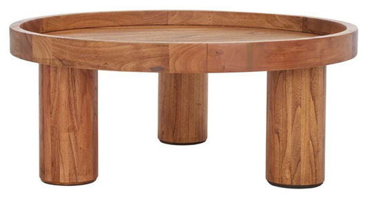 Safavieh - Meek 3 Leg Round Coffee Table - Natural - COF6603A veiw 1