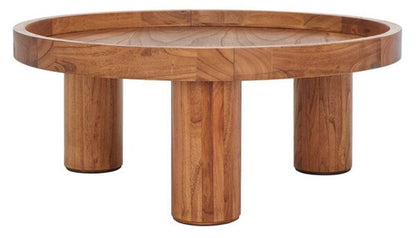 Safavieh - Meek 3 Leg Round Coffee Table - Natural - COF6603A veiw 4