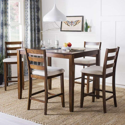 Safavieh - Melvin 5 Piece Pub Set - Brown - DNS9200A veiw 1