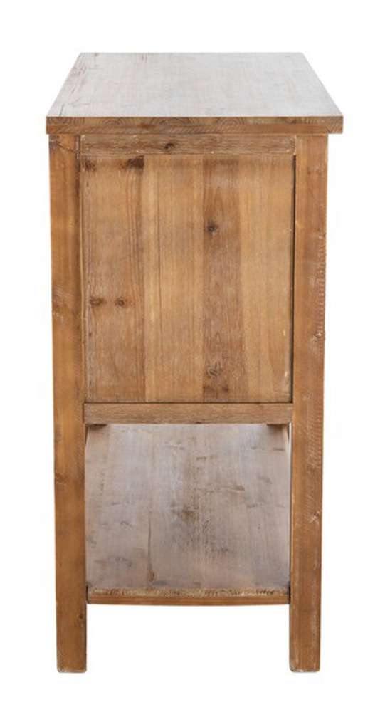 Safavieh - Mendie 6 Drawer Accent Table - Oak - AMH1552A veiw 4