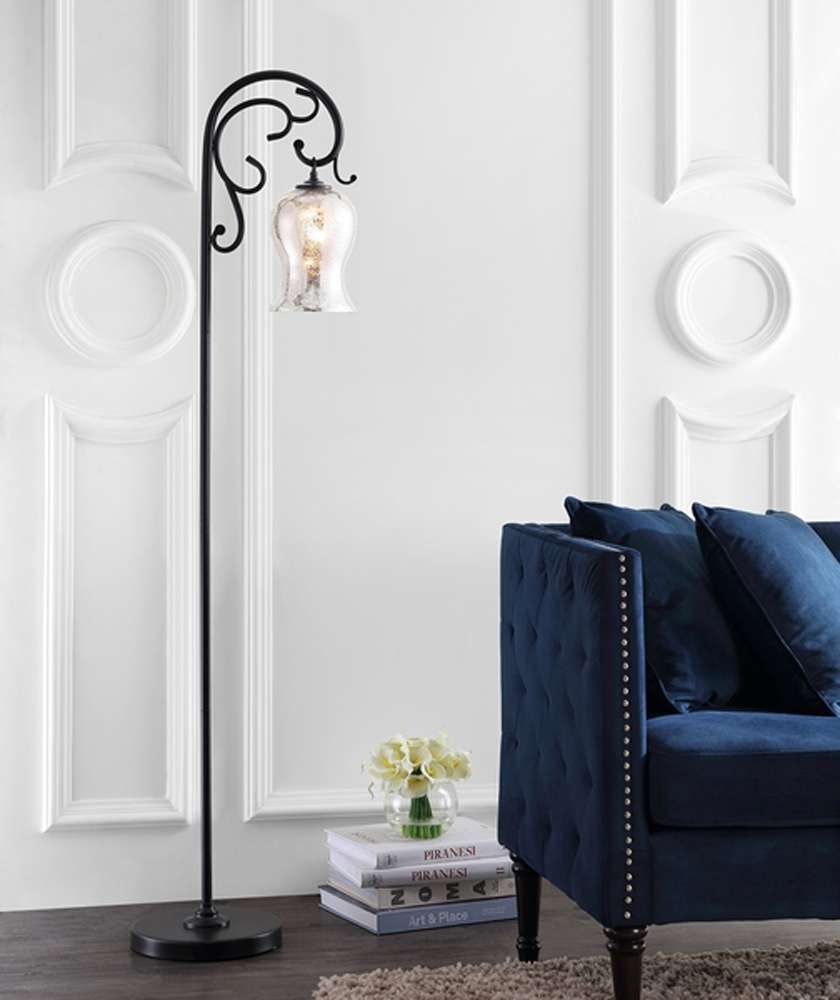 Safavieh - Meridia Floor Lamp - Black - FLL4057A veiw 2