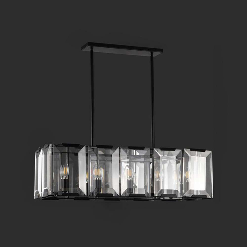 Safavieh - Couture - Merissa Crystal Chandelier - Black - CTL1011A veiw 1