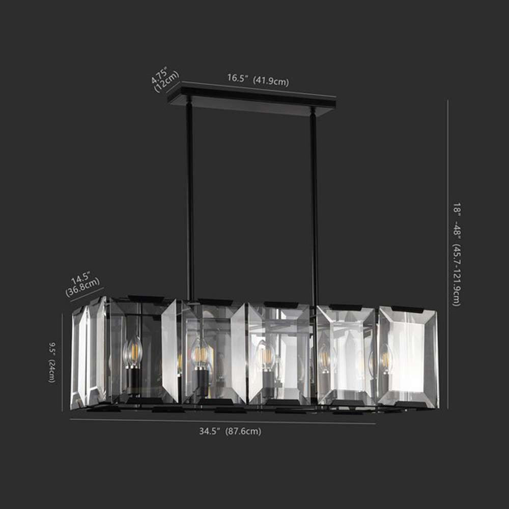 Safavieh - Couture - Merissa Crystal Chandelier - Black - CTL1011A veiw 2