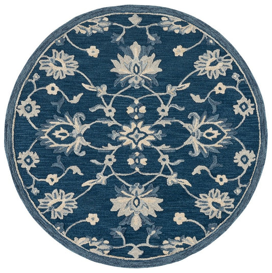 Safavieh - Metro 813N Navy Ivory - 6" X 6" - MET813N-6R view 1