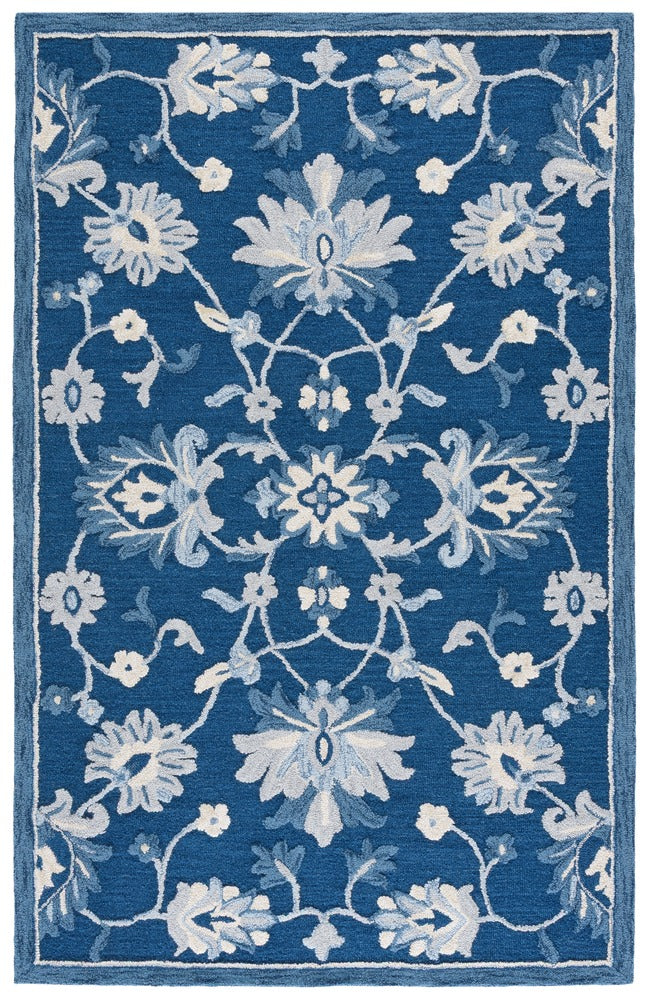 Safavieh - Metro 813N Navy Ivory - 8" X 10" - MET813N-8 view 1