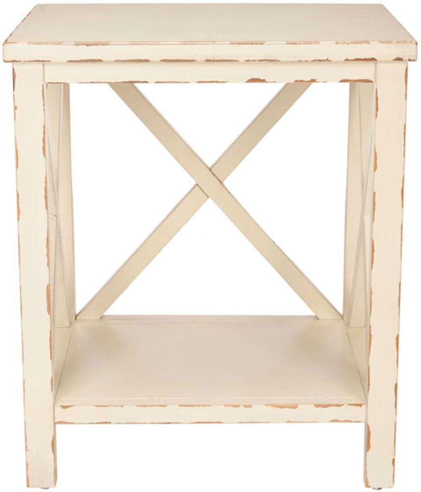 Safavieh - Mia End Table - Ivory - AMH6535A veiw 1