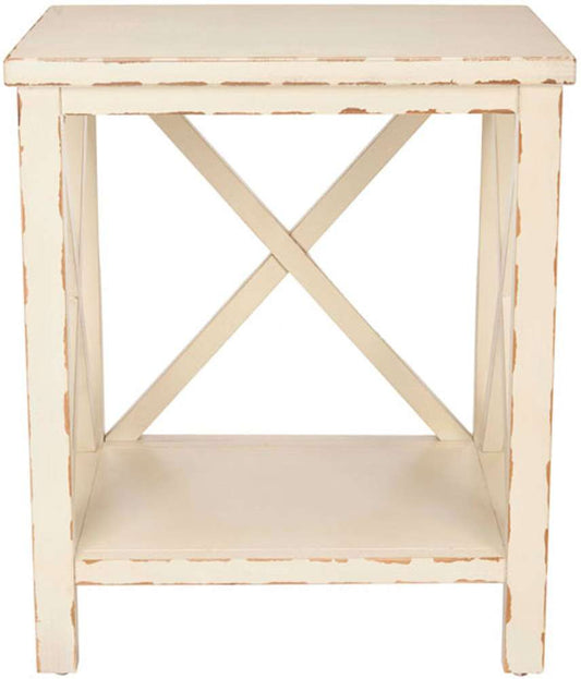 Safavieh - Mia End Table - Ivory - AMH6535A veiw 1