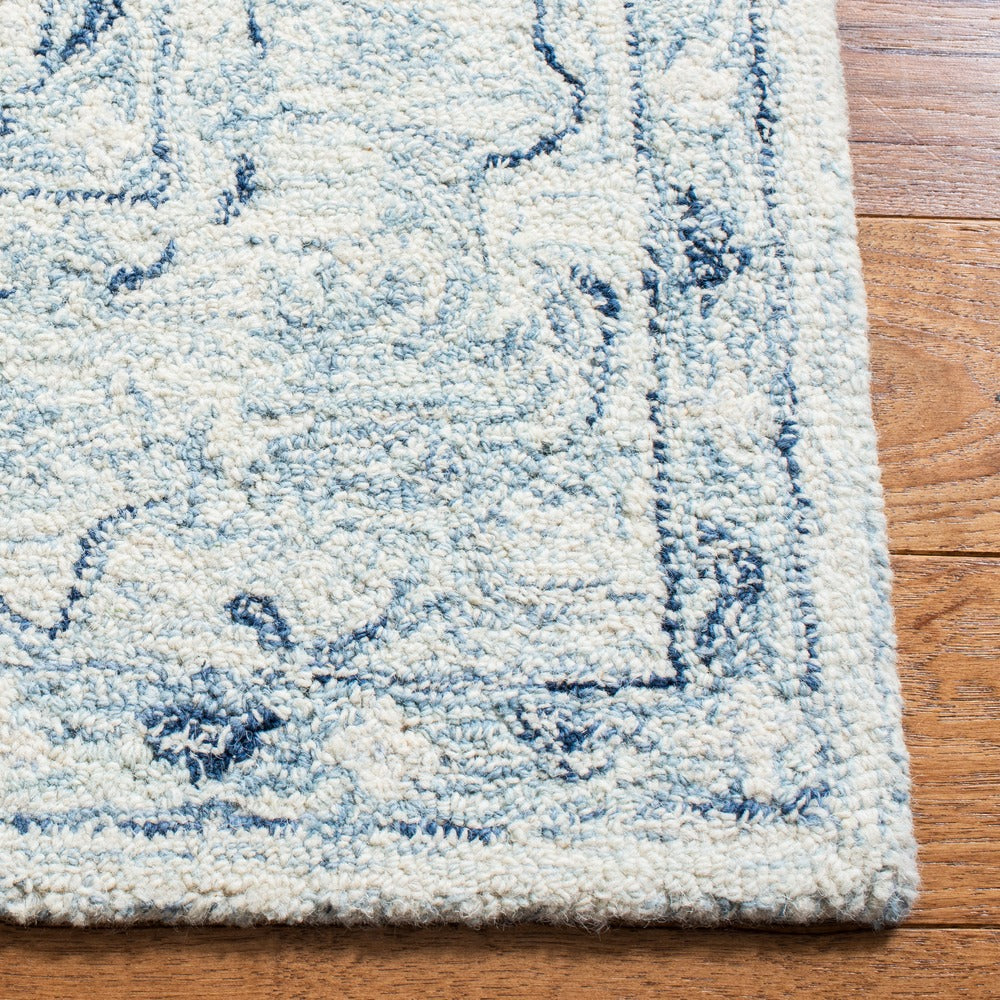 Safavieh - Micro-Loop 276M Blue Ivory - 3" X 3" - MLP276M-3SQ view 2