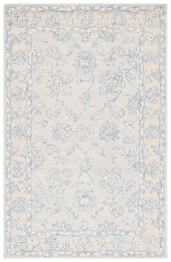 Safavieh - Micro-Loop 535M Blue Beige - 6" X 8" - MLP535M-68 view 1