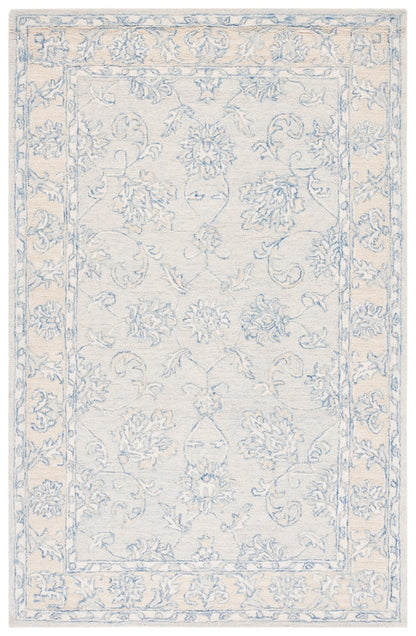 Safavieh - Micro-Loop 535M Blue Beige - 6" X 8" - MLP535M-68 view 1