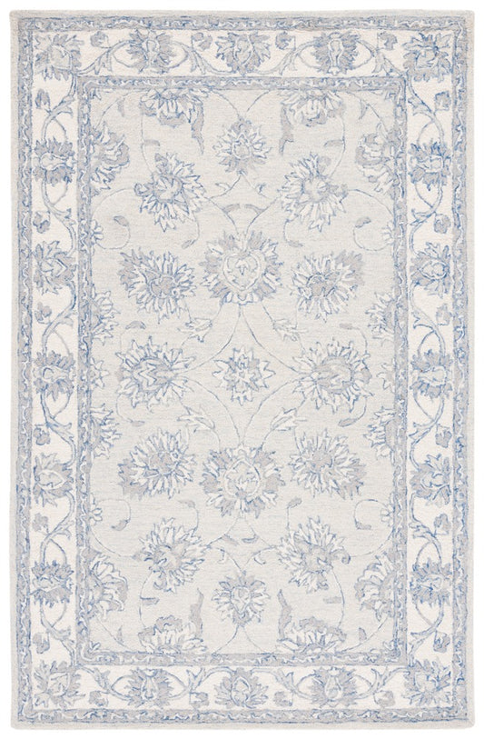 Safavieh - Micro-Loop 536L Light Blue Ivory - 6" X 8" - MLP536L-68 view 1