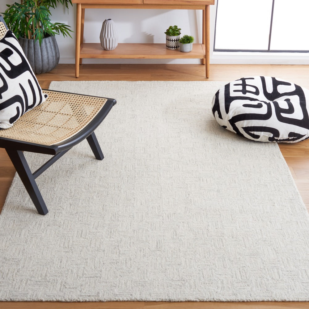 Safavieh - Micro-Loop 537F Light Grey Ivory - 6" X 8" - MLP537F-68 view 2