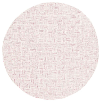 Safavieh - Micro-Loop 537U Pink Ivory - 3" X 3" - MLP537U-3R view 1