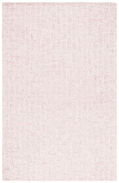 Safavieh - Micro-Loop 537U Pink Ivory - 9" X 12" - MLP537U-9 view 1