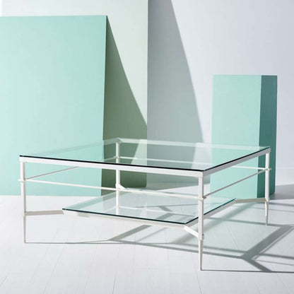 Safavieh - Couture - Mieka Cocktail Table - White - AMH8307D veiw 3