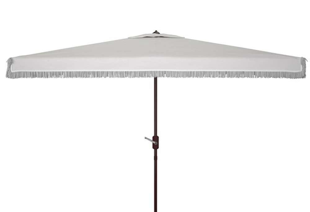 Safavieh - Milan 6.5X10 Rect Umbrella - White - PAT8308C veiw 1
