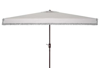 Safavieh - Milan 6.5X10 Rect Umbrella - White - PAT8308C veiw 1