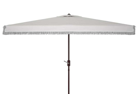 Safavieh - Milan 6.5X10 Rect Umbrella - White - PAT8308C veiw 1