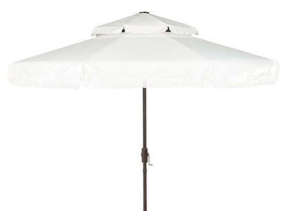 Safavieh - Milan  9Ft Double Top Umbrella - White - PAT8208C veiw 1