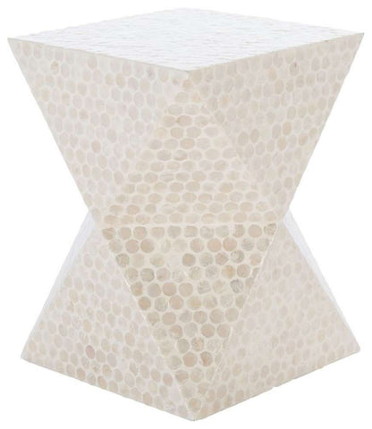 Safavieh - Milan Accent Table / White - White - ACC1802A veiw 3