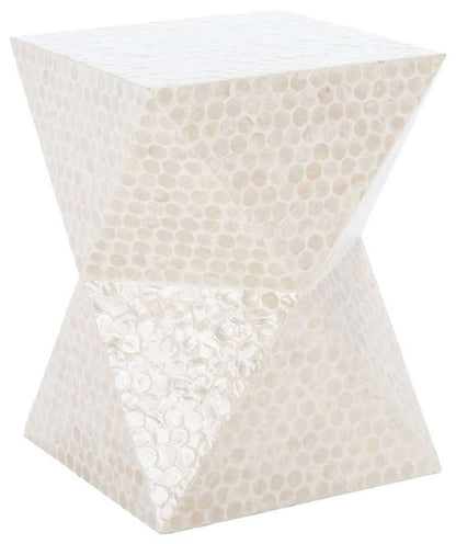 Safavieh - Milan Accent Table / White - White - ACC1802A veiw 4