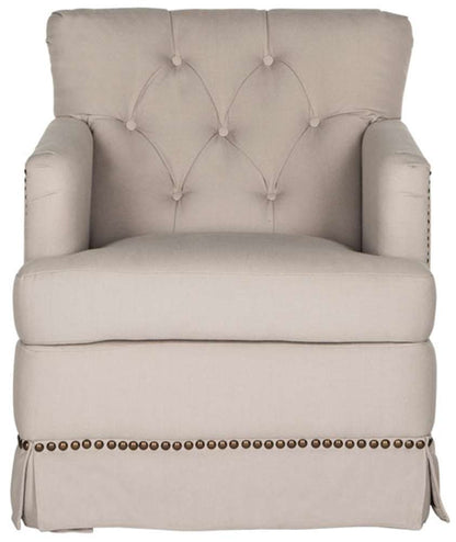 Safavieh - Millicent Swivel Chair - Taupe - MCR4676A veiw 1