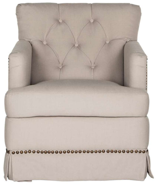 Safavieh - Millicent Swivel Chair - Taupe - MCR4676A veiw 1