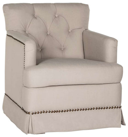 Safavieh - Millicent Swivel Chair - Taupe - MCR4676A veiw 3