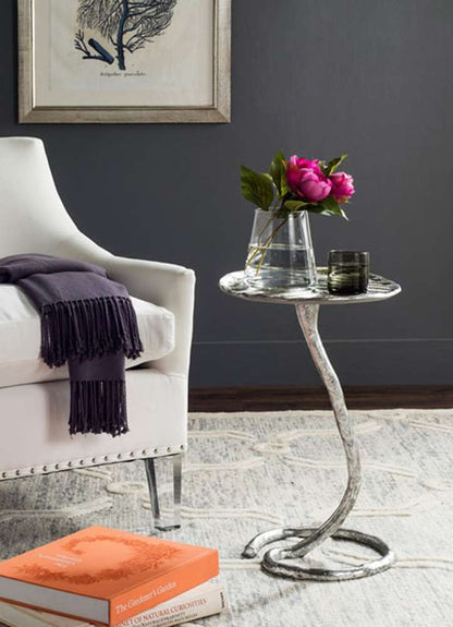 Safavieh - Mina Side Table - Silver - FOX3246B veiw 2