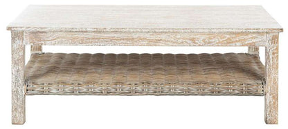 Safavieh - Minerva Coffee Table - White Washed - FOX6535A veiw 1