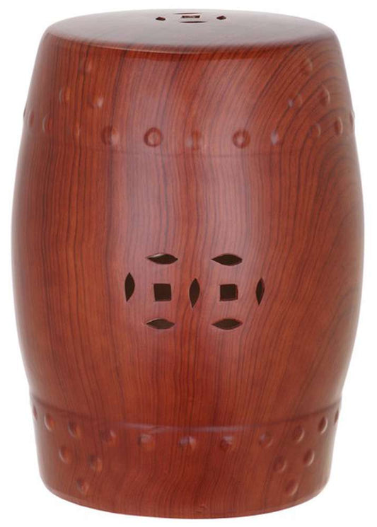 Safavieh - Ming Forest Garden Stool - Red - ACS4552C veiw 1