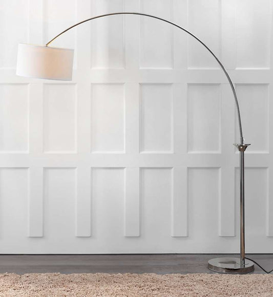 Safavieh - Mira Arc Floor Lamp - Nickle - LIT4352A veiw 1
