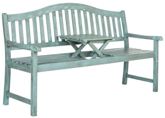 Safavieh - Mischa Bench - Beach House Blu - FOX6703C veiw 1