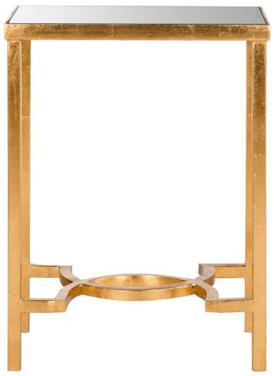 Safavieh - Mita End Table - Gold - Mirror - FOX2581A veiw 1