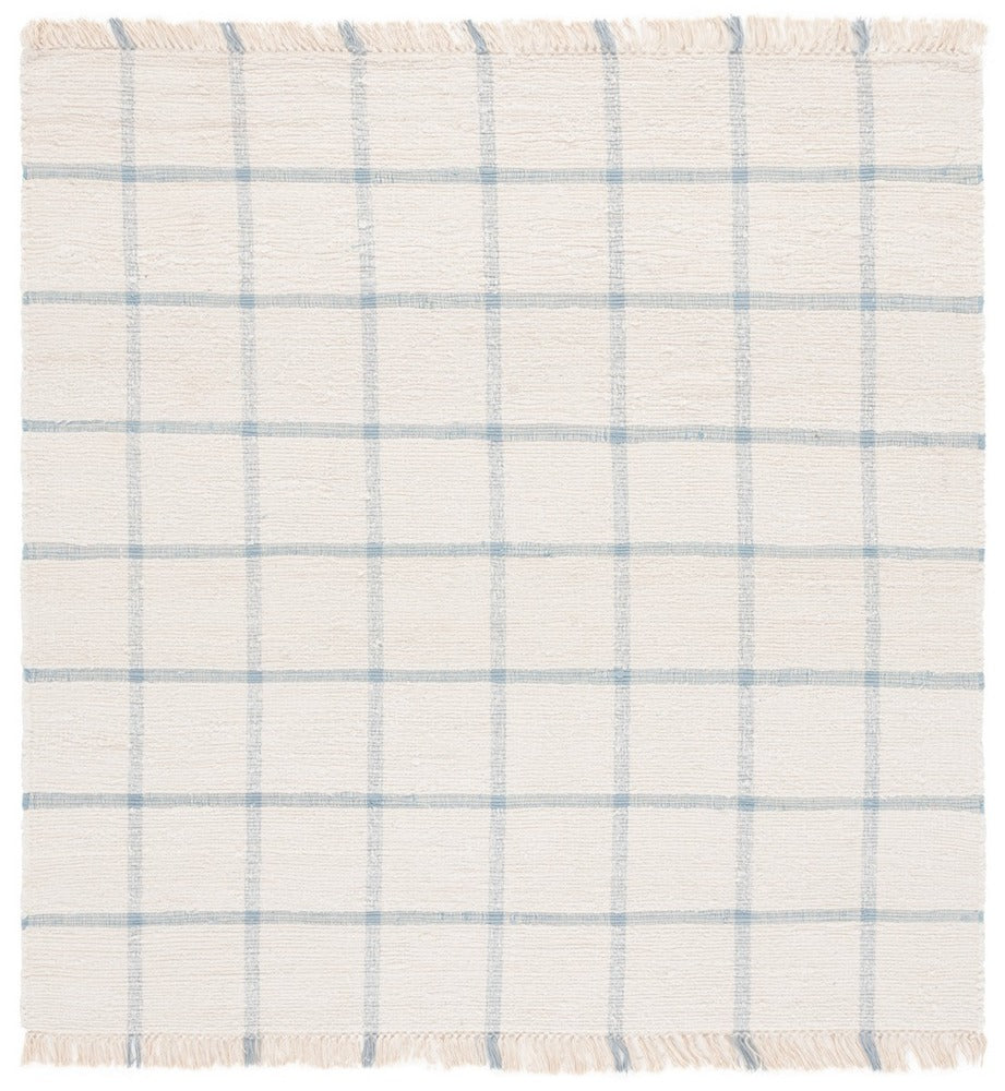 Safavieh - Montauk 322M Ivory Blue - 8" X 8" - MTK322M-8SQ view 1
