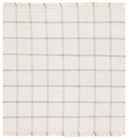 Safavieh - Montauk 322M Ivory Blue - 8" X 8" - MTK322M-8SQ view 1