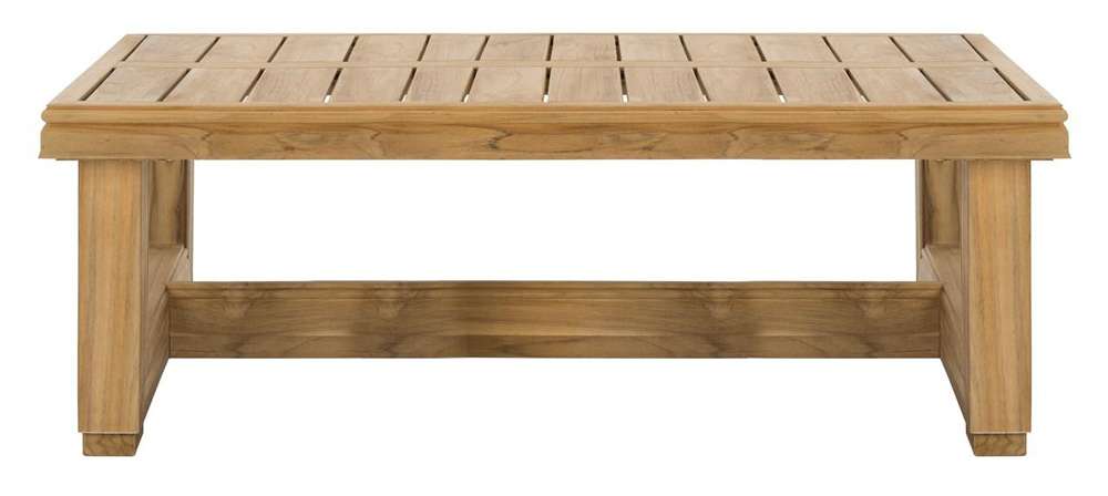 Safavieh - Couture - Montford Coffee Table - Natural Teak - CPT1001A veiw 1