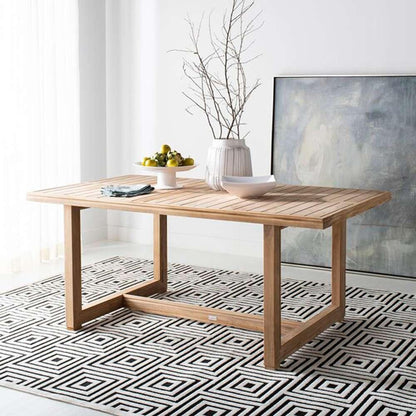 Safavieh - Couture - Montford Teak Dining Table - Natural Teak - CPT1005A veiw 2