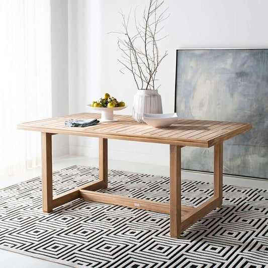 Safavieh - Couture - Montford Teak Dining Table - Natural Teak - CPT1005A veiw 2