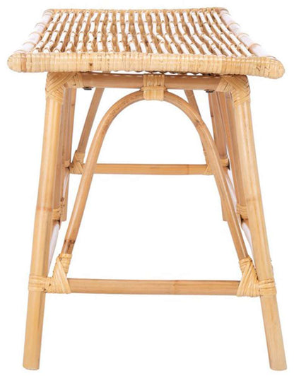 Safavieh - Montgomery Rattan Coffee Table - Natural - COF6506A veiw 3
