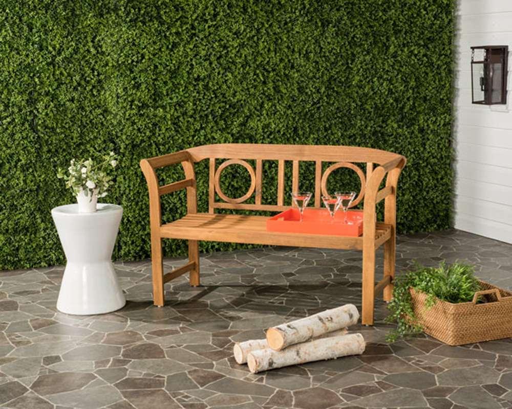 Safavieh - Moorpark 2 Seat Bench - Natural - PAT6743A veiw 2