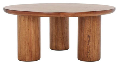 Safavieh - Mork 3 Leg Round Coffee Table - Natural - COF6604A veiw 1